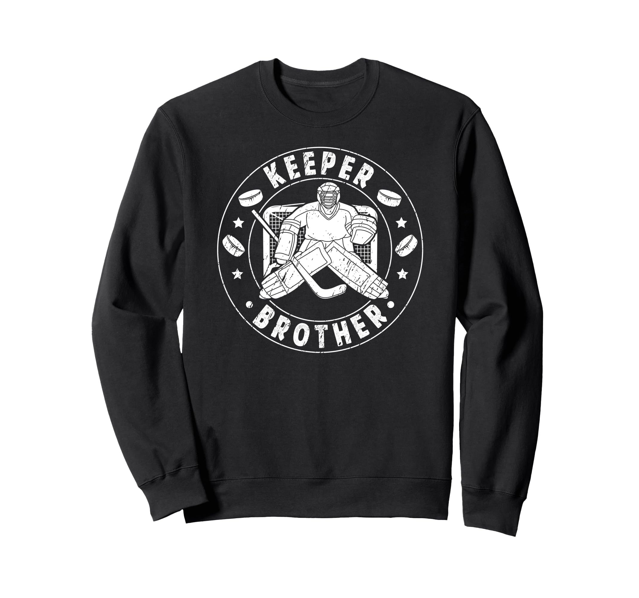 Ice Hockey Keeper Brother Hockey Sweatshirt - Novelty Apparel Men Women
