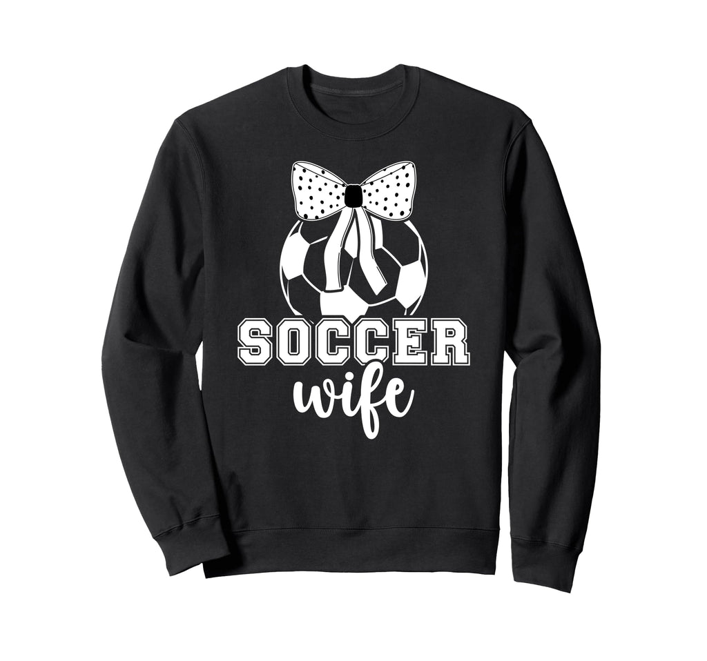 Soccer Wife Soccer Player Coquette Sweatshirt - Custom Art Print Unisex