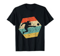 Soccer Distressed Hexagon Soccer Player T-Shirt - Unique Graphic Men Women