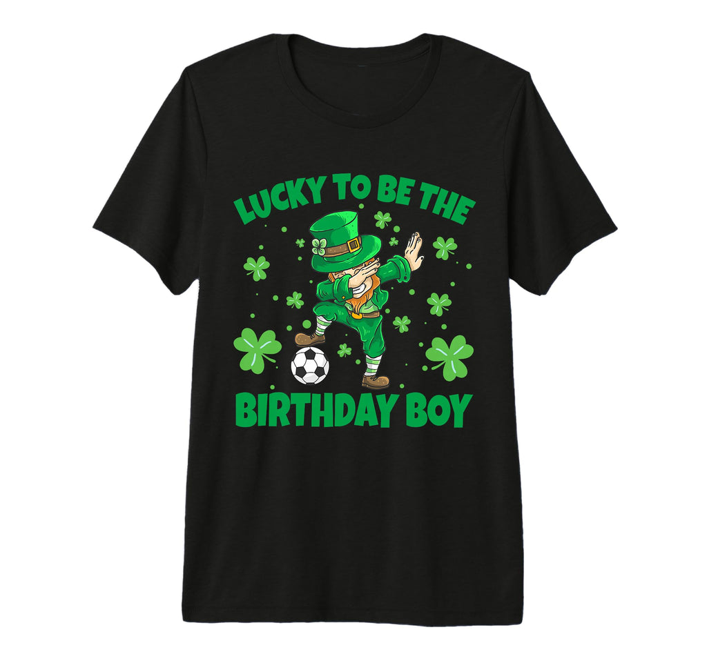 Mens Lucky To Be Birthday St T-Shirt - Fun Novelty Design Men Women