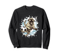 Kangal Dog Playing Soccer Funny Animal Sweatshirt - Graphic Print Men Women