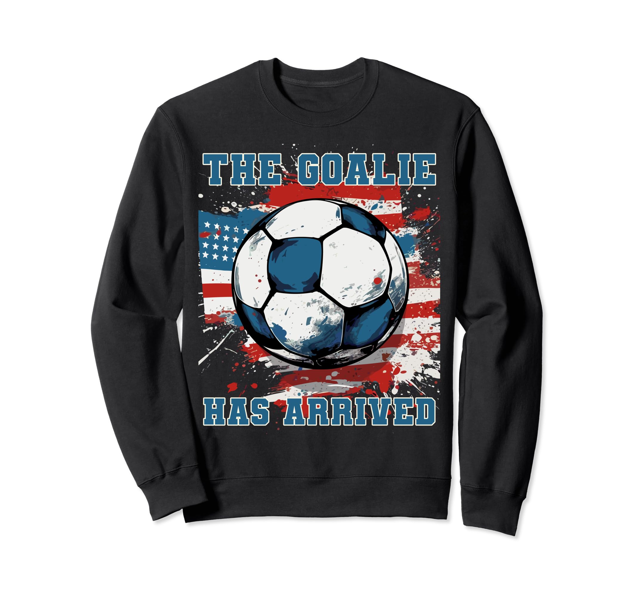 Goalie Soccer Player Goalkeeper Sport Sweatshirt - Custom Art Print Unisex