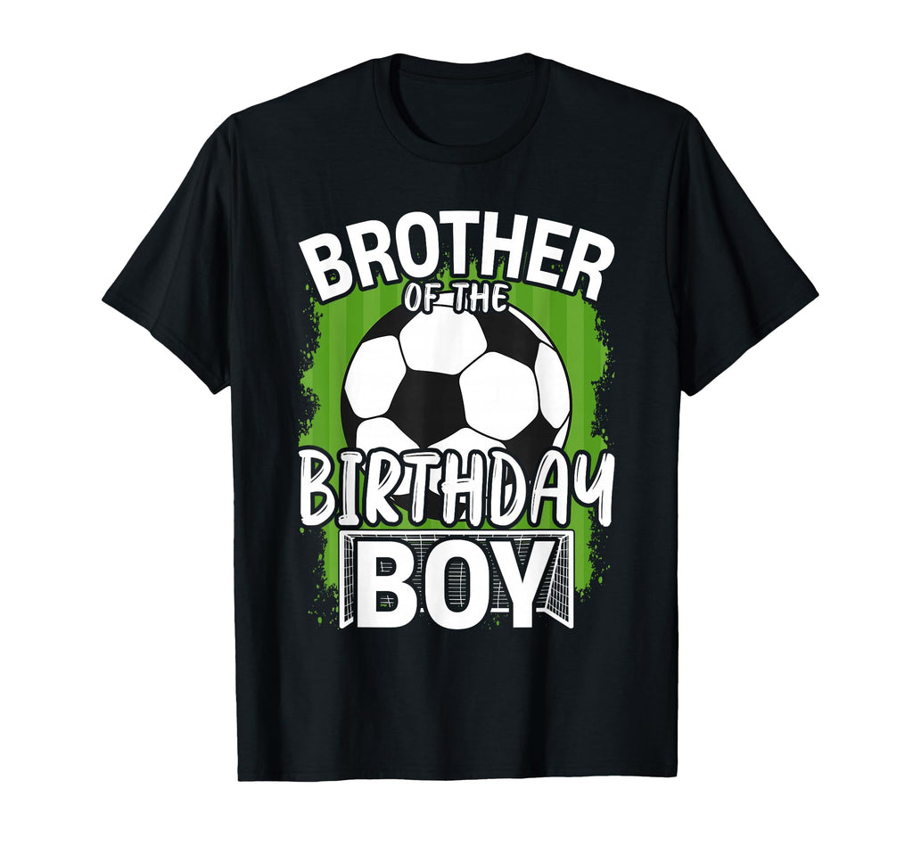 Brother Birthday Soccer Player T-Shirt - Trendy Graphic for Adults
