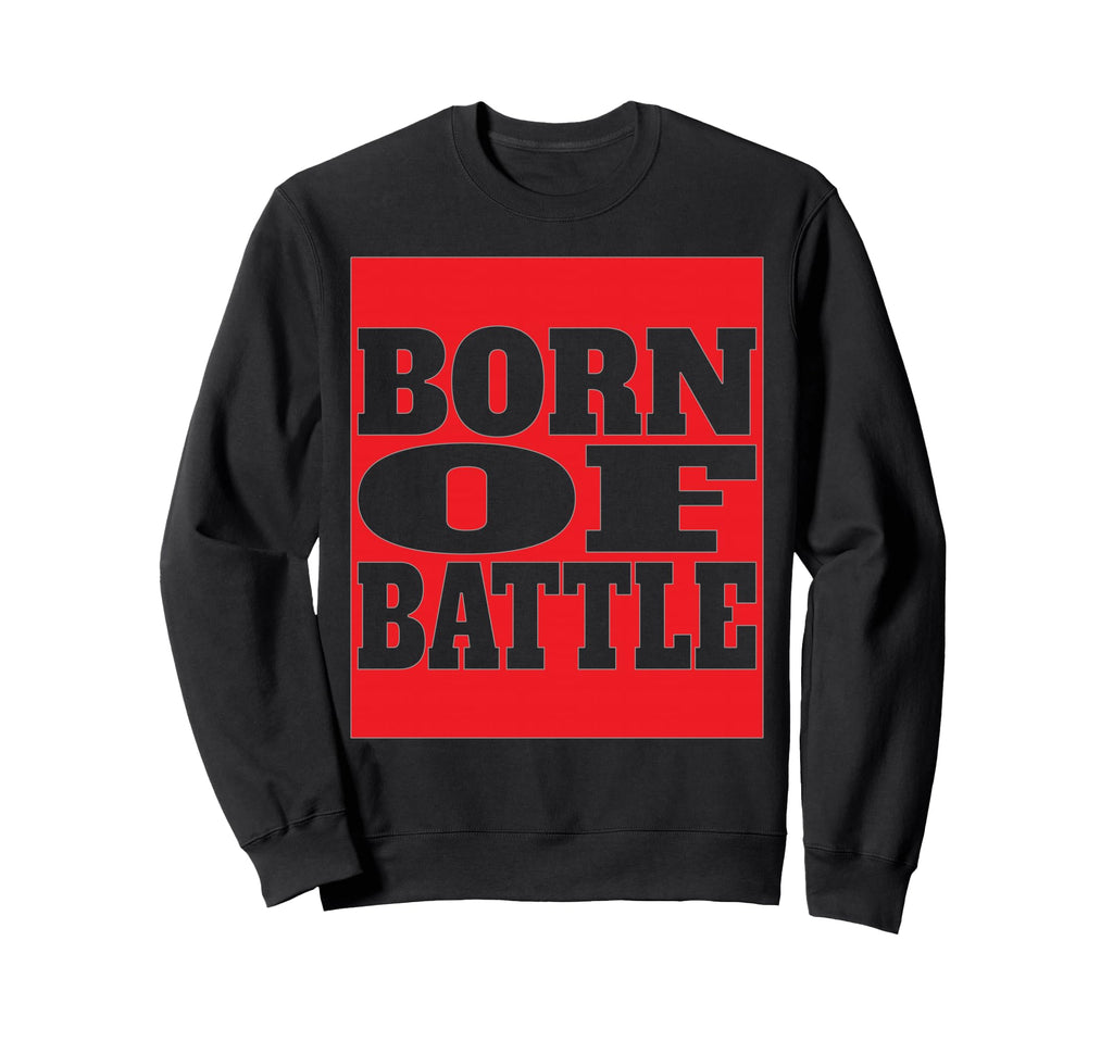 Born Battle Soccer 2026 Motivation Sweatshirt - Trendy Graphic for Adults