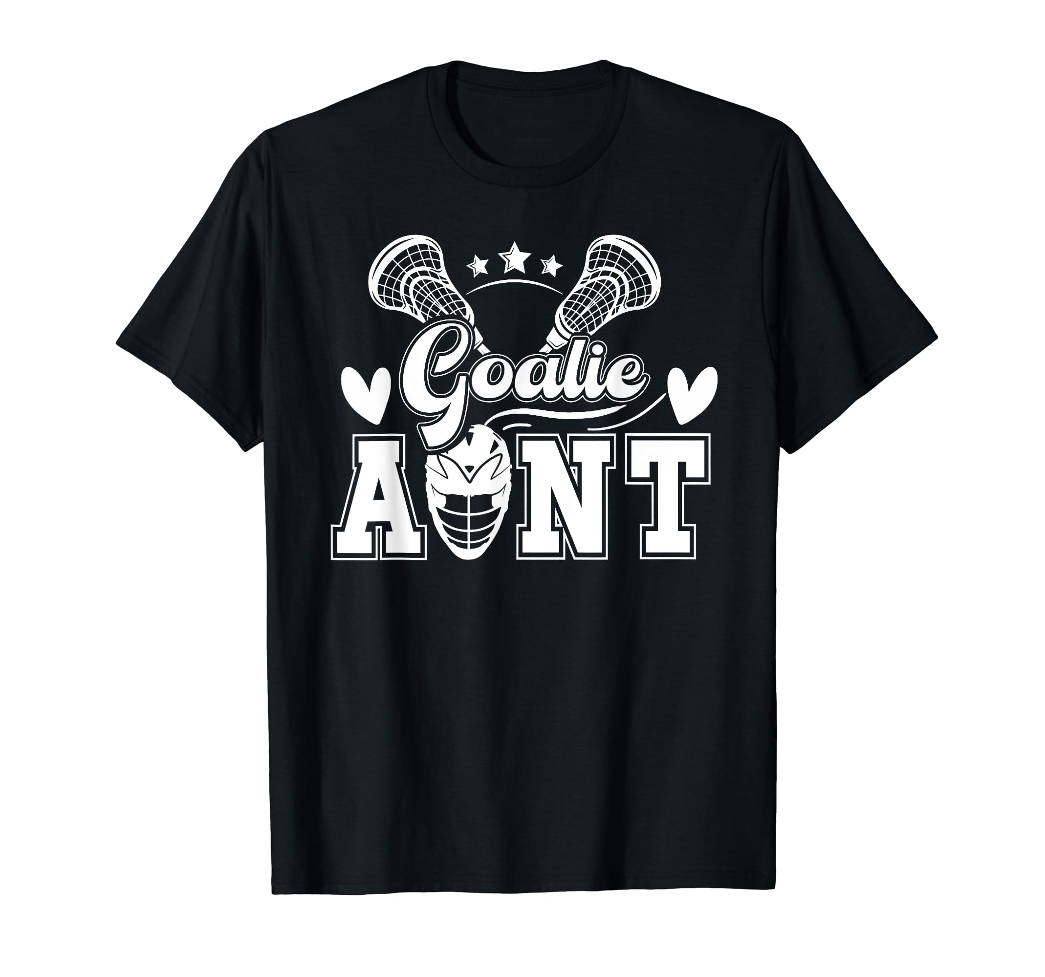Lacrosse Goalie Aunt Lacrosse T-Shirt - Fun Novelty Design Unisex