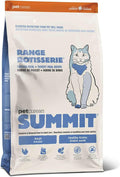 Range Rotisserie, Dry Cat Food, Chicken Meal and Turkey Meal Adult Recipe with Grains, 3 lb Bag