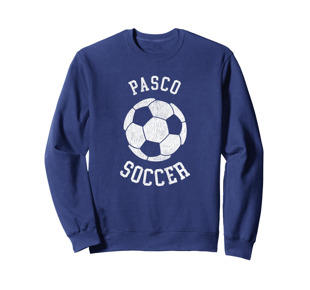 Pasco Soccer Distressed 90S Sweatshirt - Streetwear Style Men Women