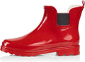 NORTY - Womens Ankle Rain Boots - Ladies Waterproof Winter Spring Garden Boot runs ½ size large