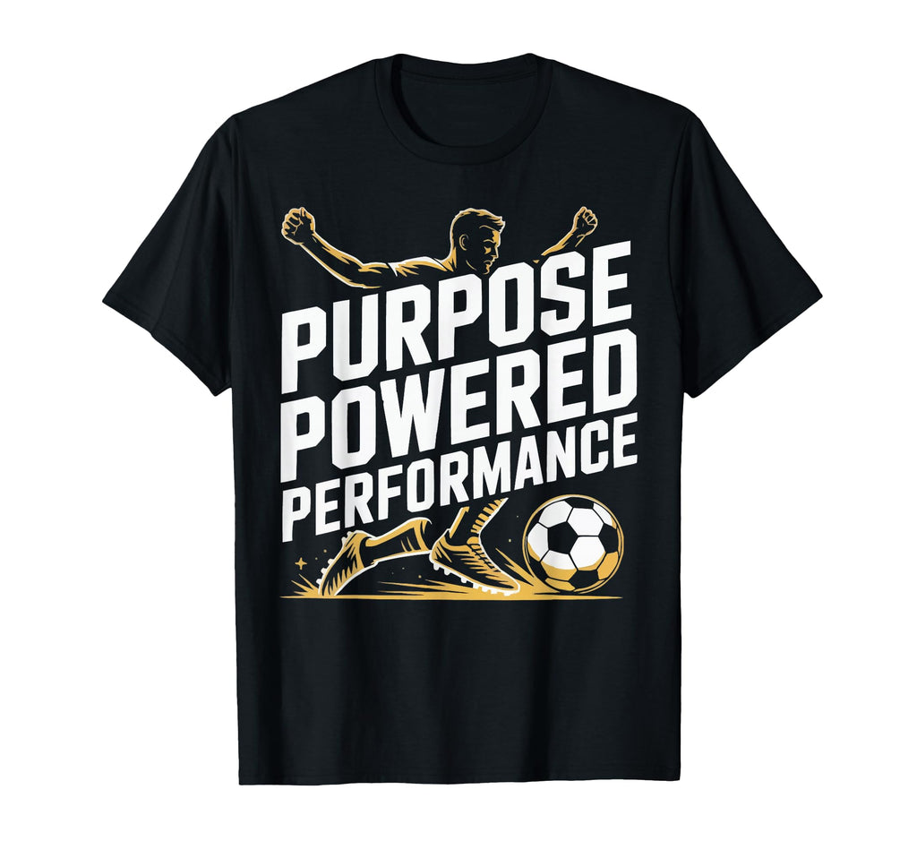 Christian Soccer Player Religious T-Shirt - Trendy Graphic for Adults