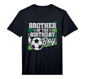 Birthday Brother Soccer Birthday T-Shirt - Fun Novelty Design for Adults
