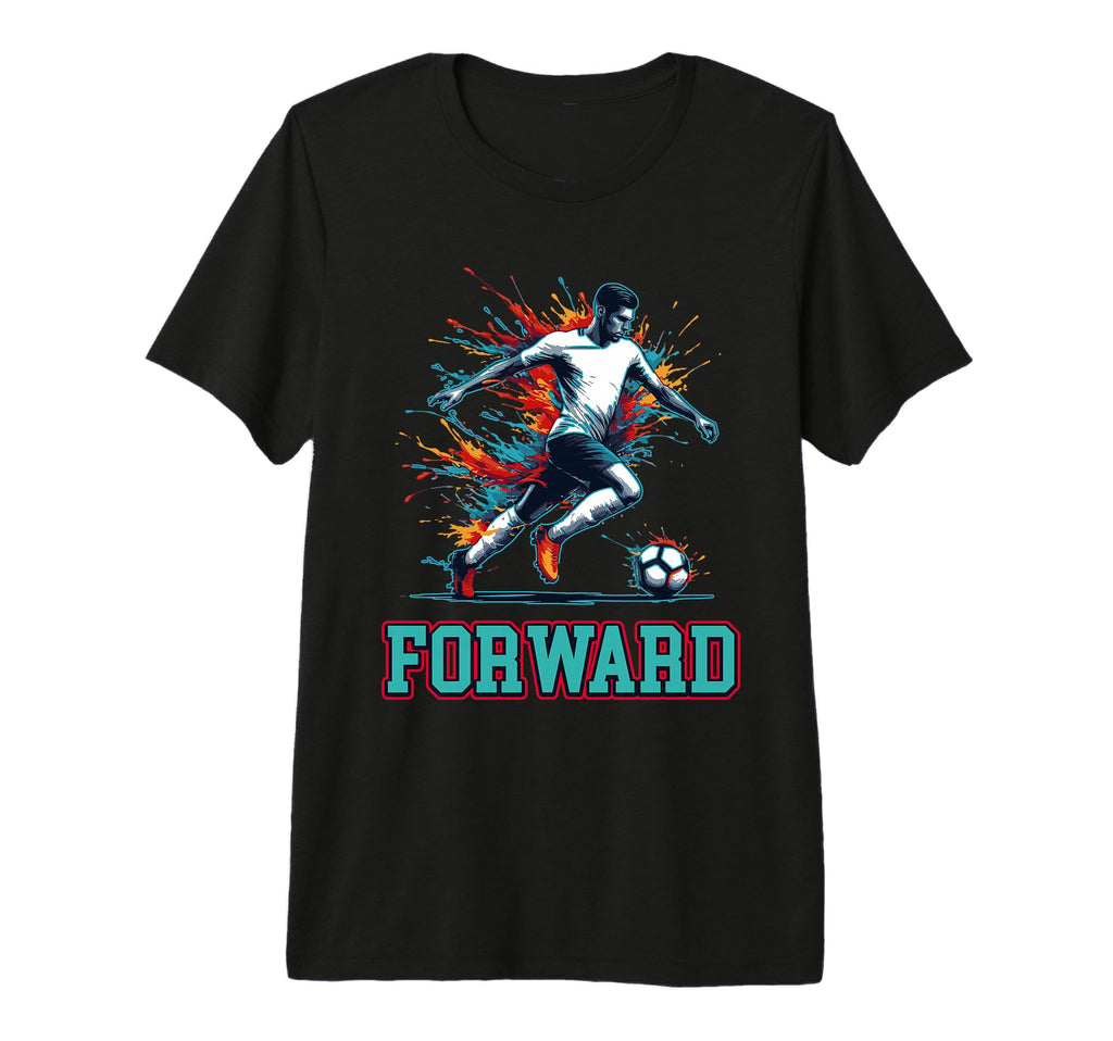 Soccer Forward Fullback Position T-Shirt - Minimalist Print for Adults