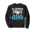 Proud Water Polo Goalie Grandpa Sweatshirt - Fun Novelty Design for Adults