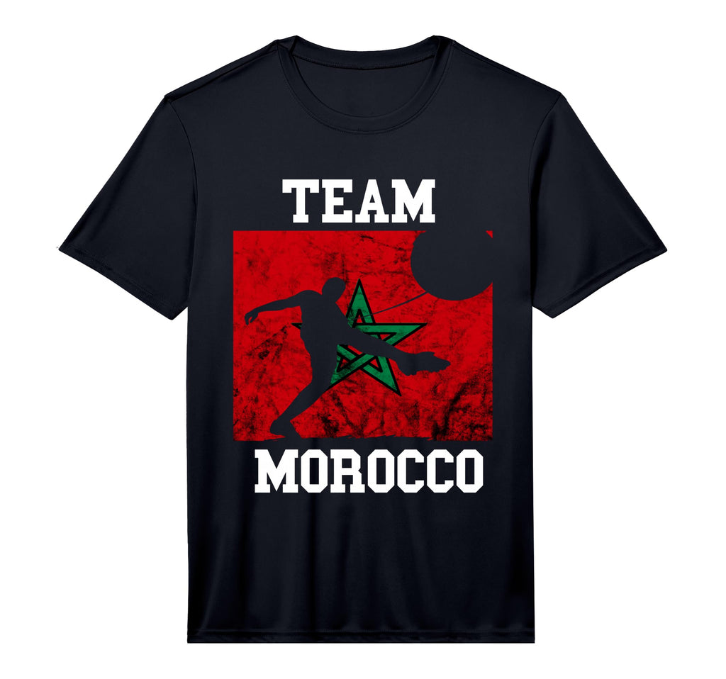 Morocco Moroccan Soccer Team T-Shirt - Fun Novelty Design Men Women