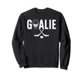Ice Hockey Goalie Goaltender Ice Sweatshirt - Custom Art Print Unisex