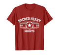 Sacred Heart Knights High School Gear T-Shirt - Unique Graphic Unisex