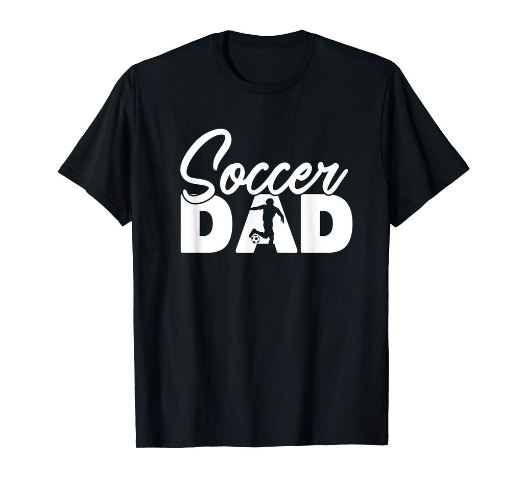 Mens Soccer Papa Funny Soccer Dad T-Shirt - Aesthetic Graphic Unisex