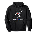 South Korea Football Soccer Game Player Hoodie - Graphic Print Unisex