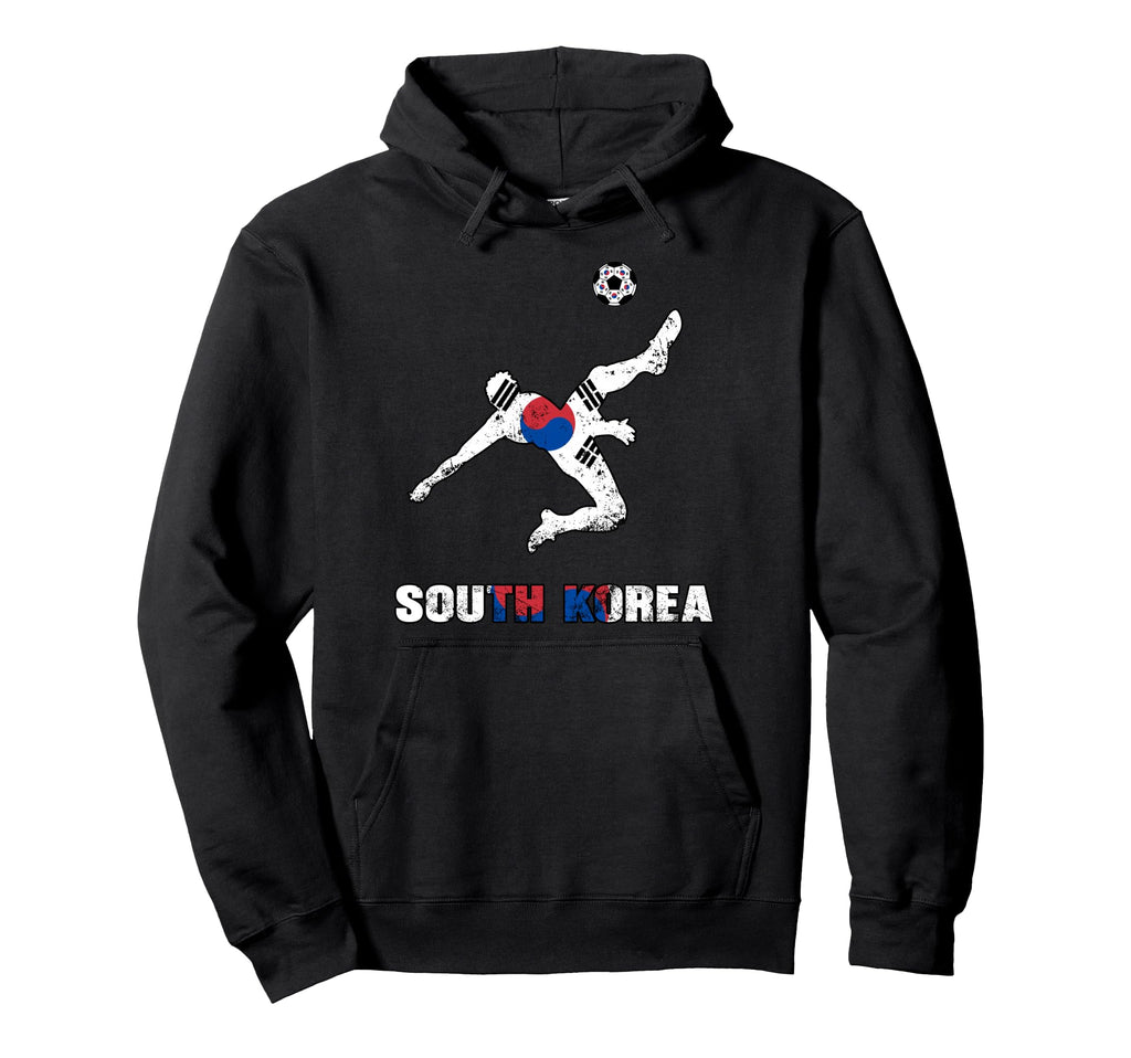South Korea Football Soccer Game Player Hoodie - Trendy Graphic for Adults