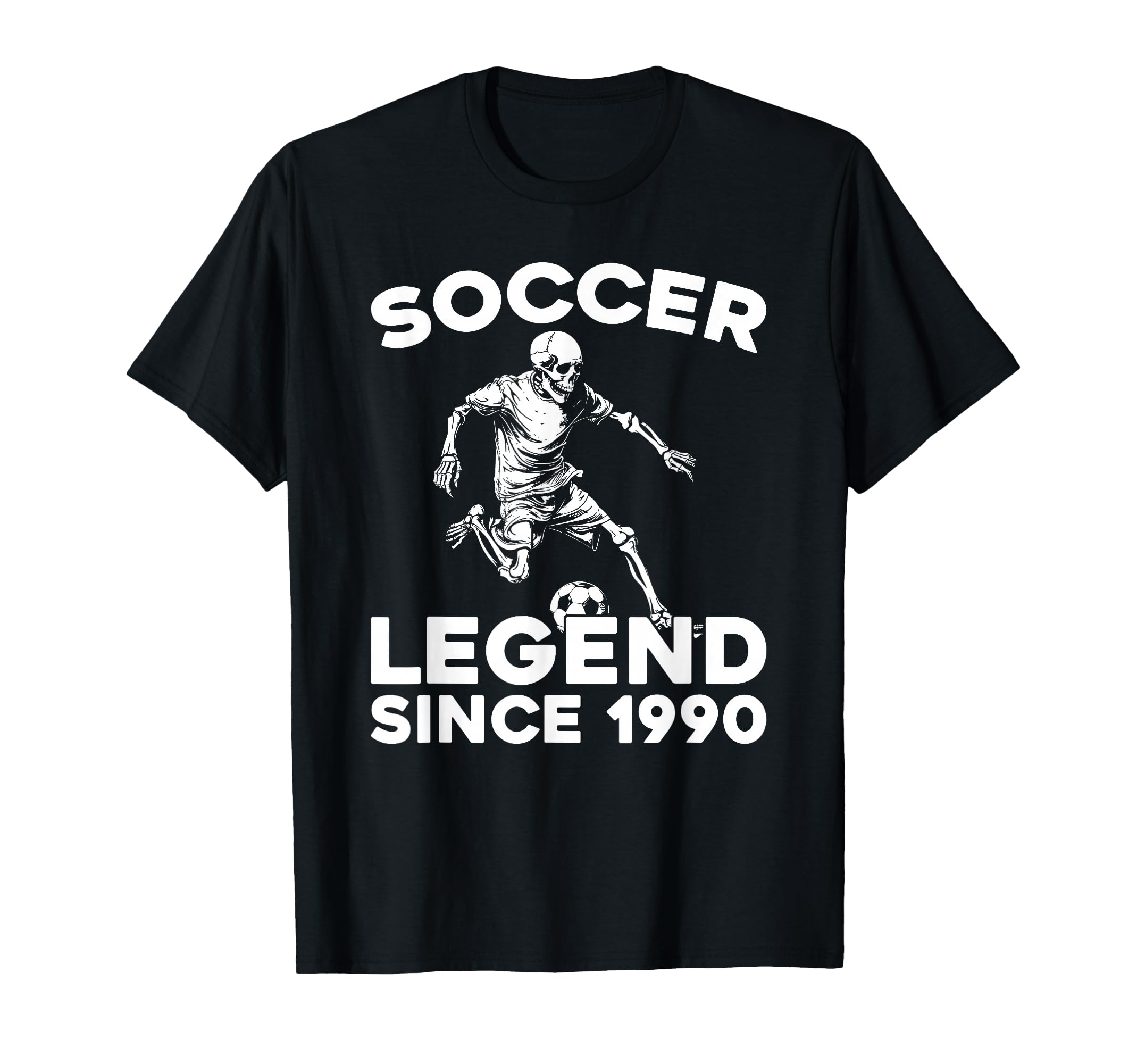Born 1990 Soccer Sports Player Team T-Shirt - Unique Graphic for Adults