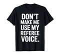 Best Referee Soccer Ref Umpire T-Shirt - Streetwear Style for Adults