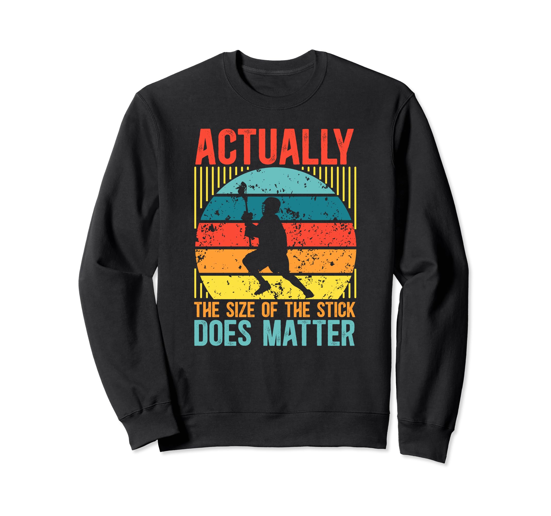 Lacrosse Goalkeeper Lacrosse Sweatshirt - Aesthetic Graphic for Adults