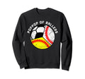 Poppop Ballers Funny Baseball Sweatshirt - Aesthetic Graphic Men Women