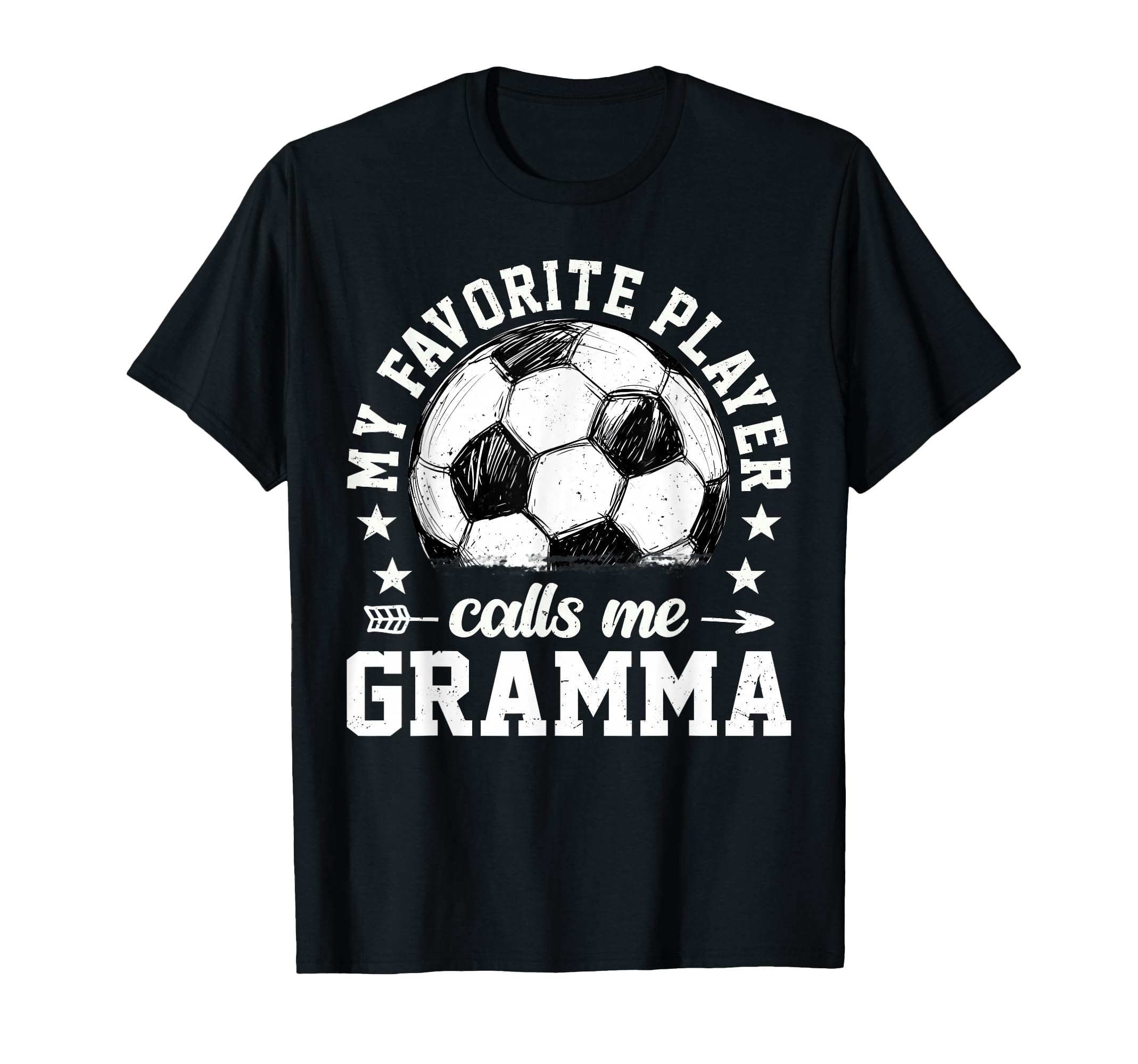 Soccer Player My Favorite Player Calls T-Shirt - Unique Graphic for Adults