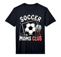 Mens Soccer Moms Club Trendy Gameday T-Shirt - Minimalist Print Unisex