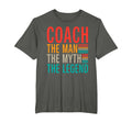 Coach Myth Legend Sports Coach T-Shirt - Casual Everyday Wear Unisex