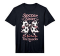 Soccer Sister Here Snacks Soccer Player T-Shirt - Custom Art Print Unisex