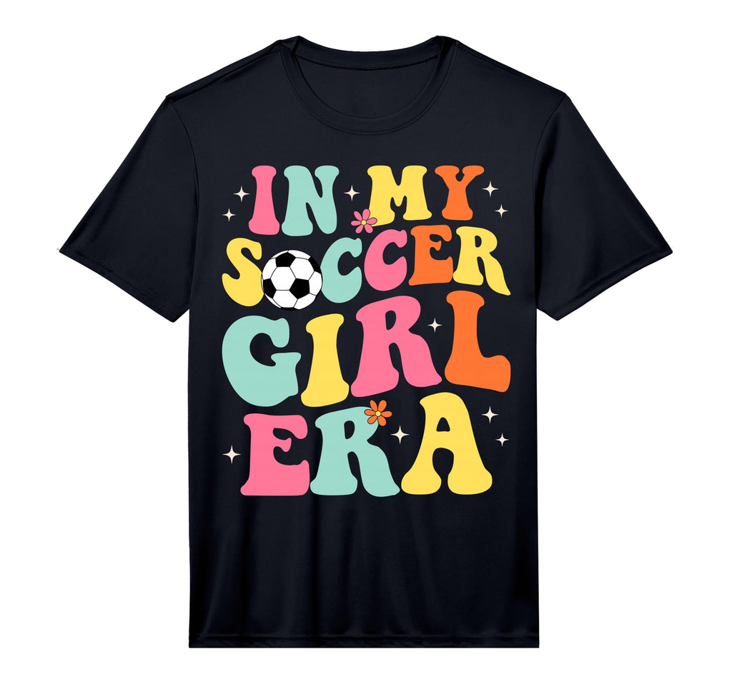 My Soccer Era Groovy Soccer Performance T-Shirt - Trendy Graphic Unisex