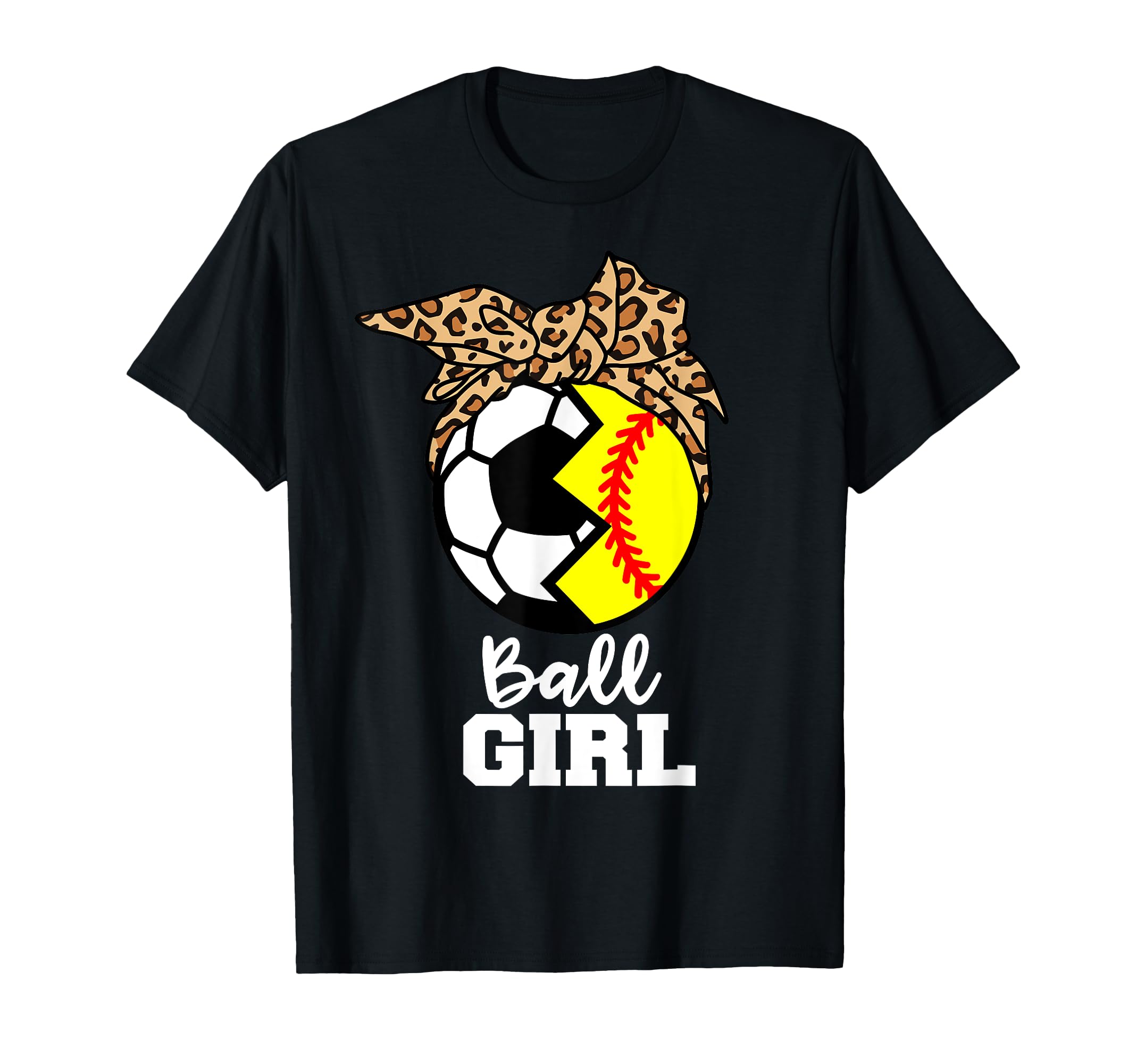 Ball Funny Soccer Softball Player T-Shirt - Fun Novelty Design Unisex