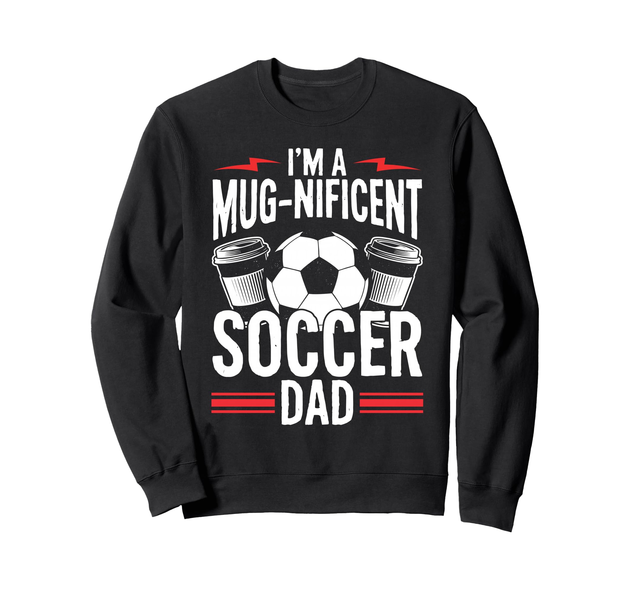 Coffee Lover Soccer Dads Sweatshirt - Trendy Graphic for Adults