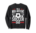 Coffee Lover Soccer Dads Sweatshirt - Graphic Print for Adults