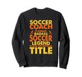Soccer Coaching Training Trainer Sweatshirt - Novelty Apparel Men Women