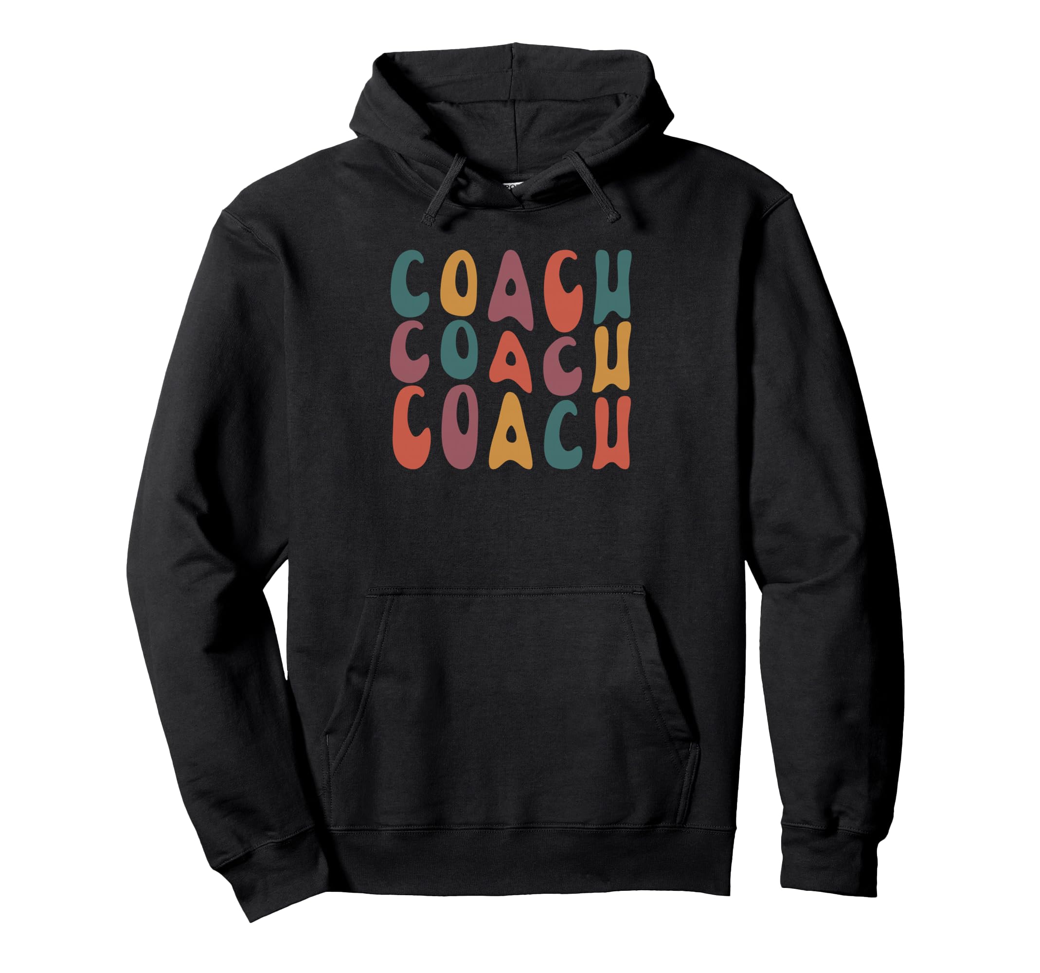 Coach Groovy Colorful Coaching Hoodie - Unique Graphic Men Women