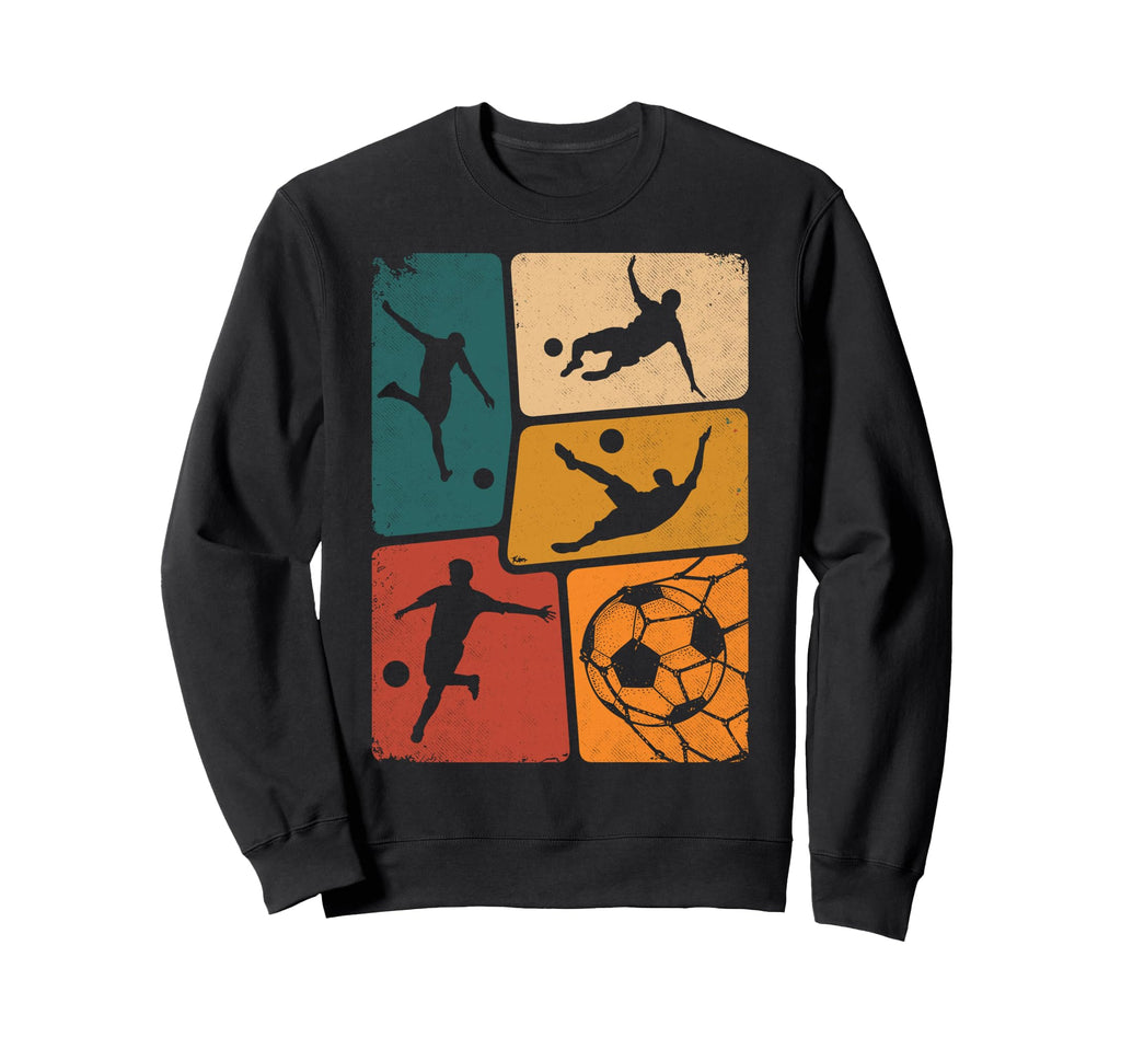Soccer Goalie Player Fan Game Day Sweatshirt - Minimalist Print Men Women