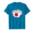 Barcelona City Skyline Soccer Sports T-Shirt - Minimalist Print Men Women