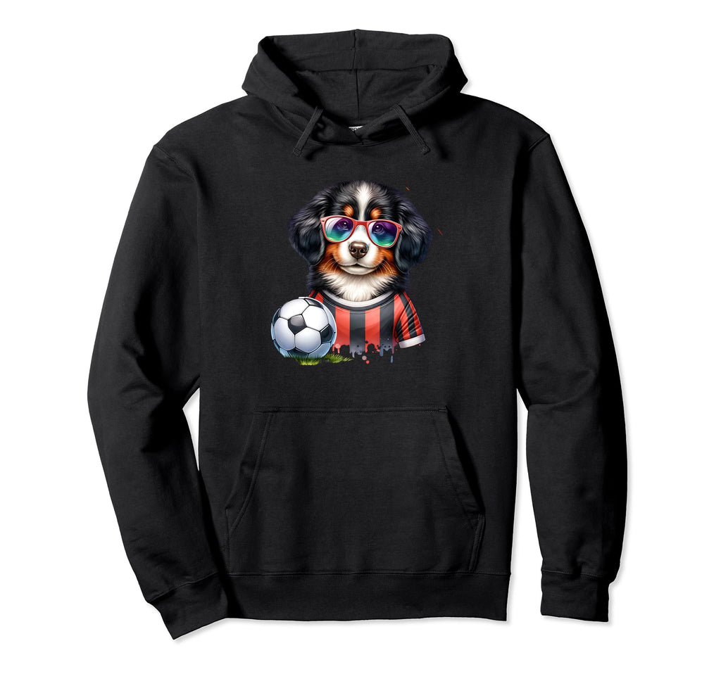 Champion Bernese Mountain Dog Soccer Hoodie - Aesthetic Graphic Men Women
