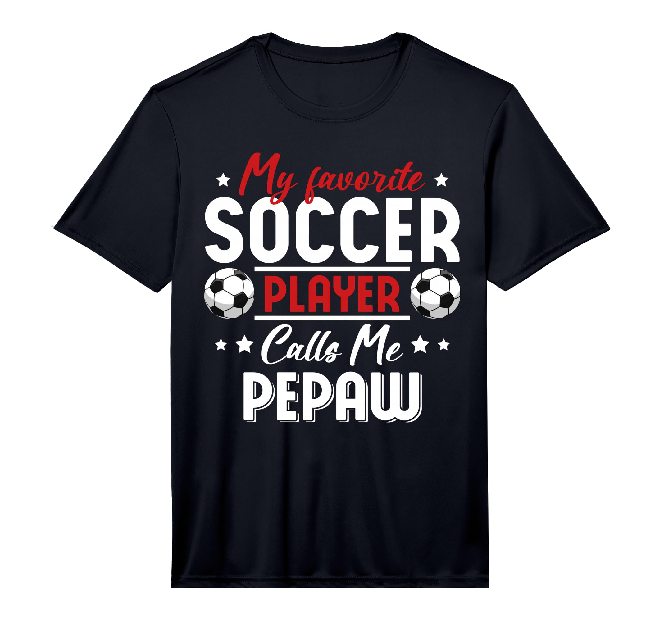 Mens My Favorite Soccer Player Calls T-Shirt - Minimalist Print Men Women