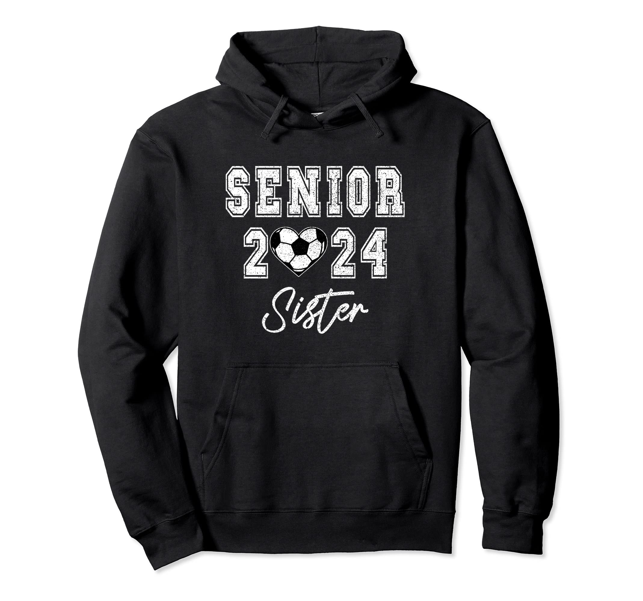 Matching Family Soccer Class 2024 Sister Hoodie - Trendy Graphic Unisex