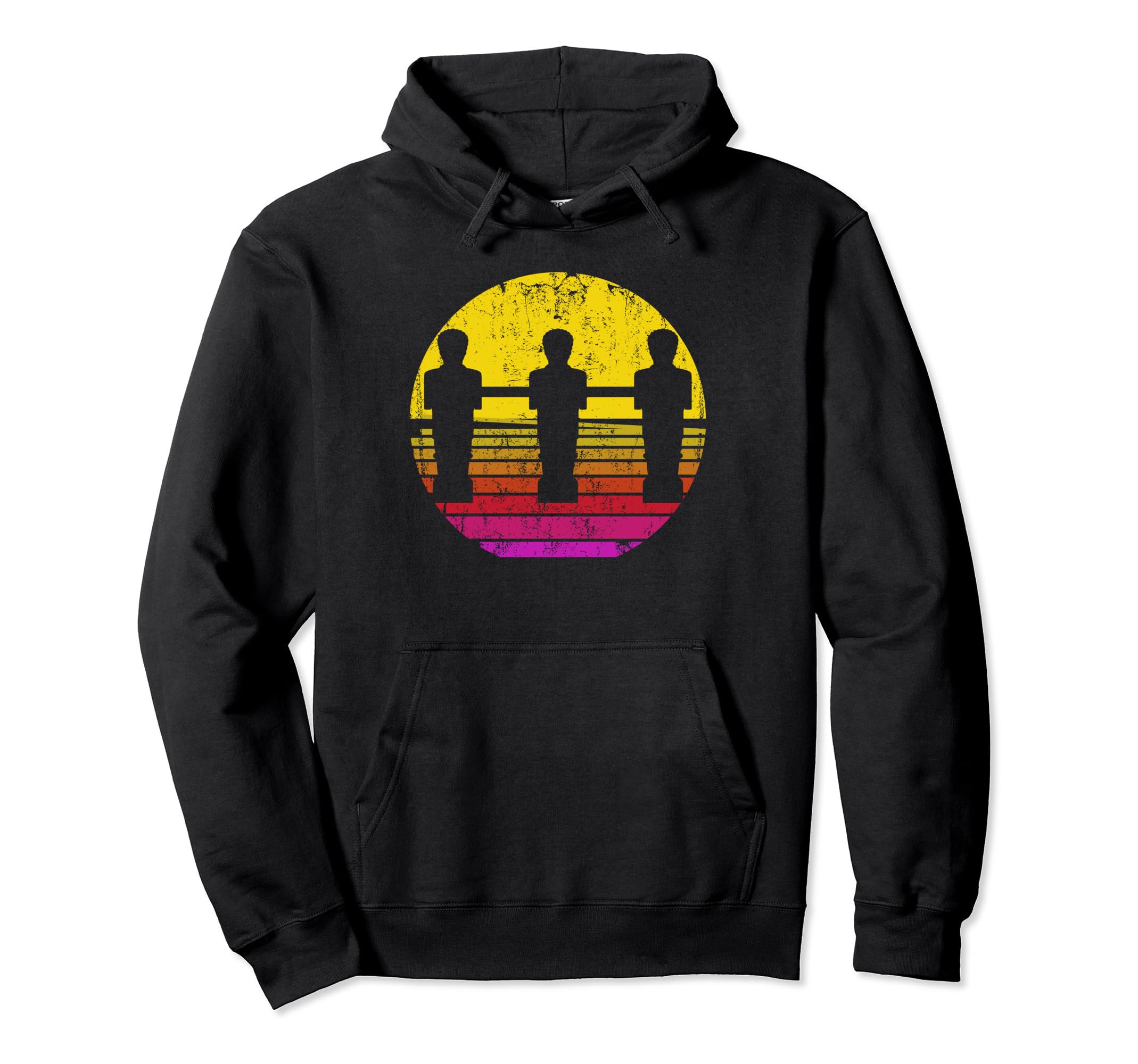 Foosball Player Humorous Table Soccer Hoodie - Unique Graphic Men Women