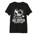 Senior Big Sister Class 2026 Soccer T-Shirt - Streetwear Style Unisex