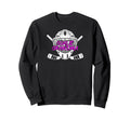 Ice Hockey Goalie Grandma Hockey Sweatshirt - Minimalist Print Men Women