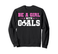 Soccer Fans Soccer Moms Be Sweatshirt - Casual Everyday Wear for Adults