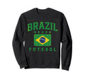 Brazil Gift Flag Brazilian Fan Samba Sweatshirt - Graphic Print Men Women