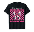 My Favorite Soccer Player Calls Me Mom Mama T-Shirt - Graphic Print Unisex