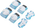 BOSONER Kids/Youth Knee Pad Elbow Pads for Roller Skates Cycling BMX Bike Skateboard Inline Rollerblading, Skating Skatings Scooter Riding Sports