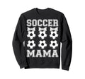 Soccer Mama Coquette Bow Soccer Sweatshirt - Aesthetic Graphic for Adults