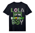 Lola Birthday Soccer Player Birthday T-Shirt - Aesthetic Graphic Men Women